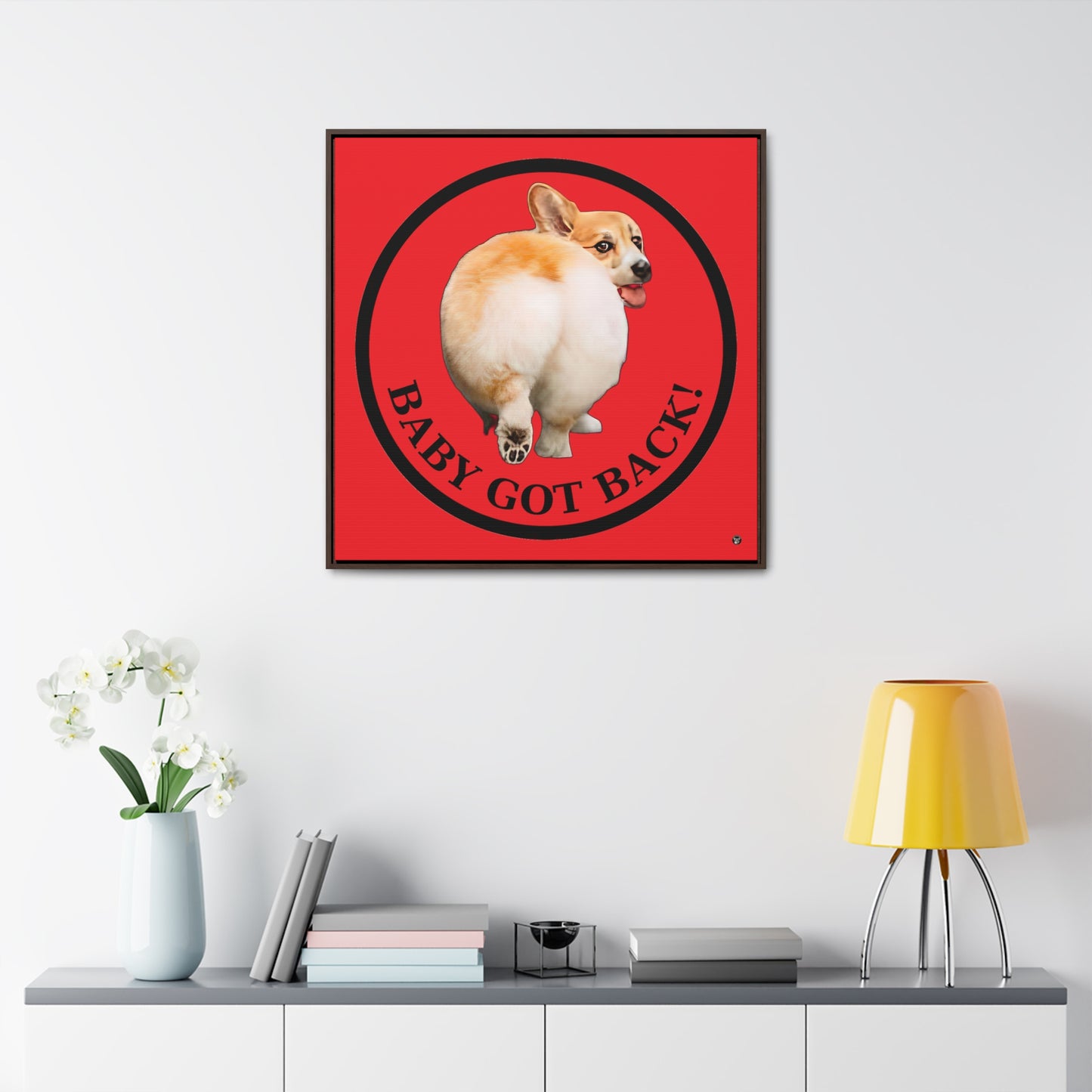 Baby Got Back - Framed on Canvas