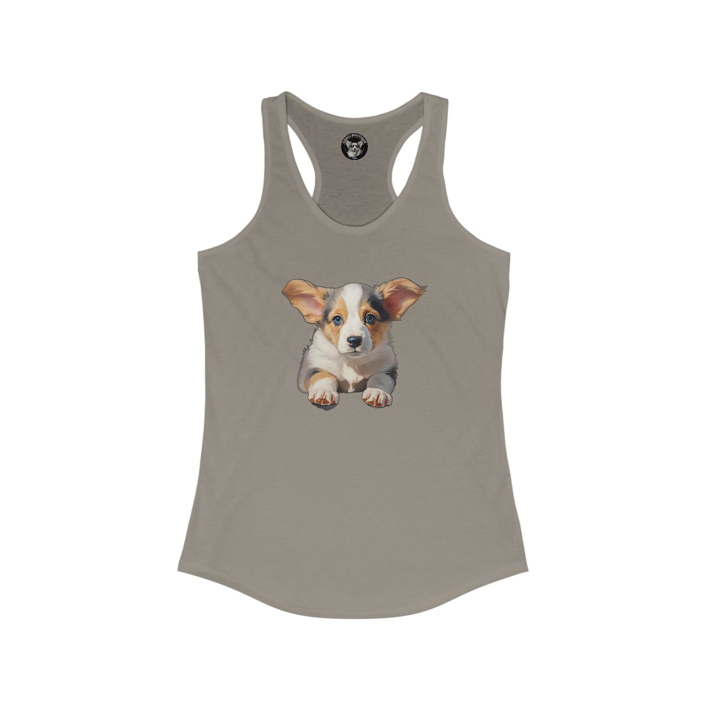 Puppy Portrait - Racerback Tank
