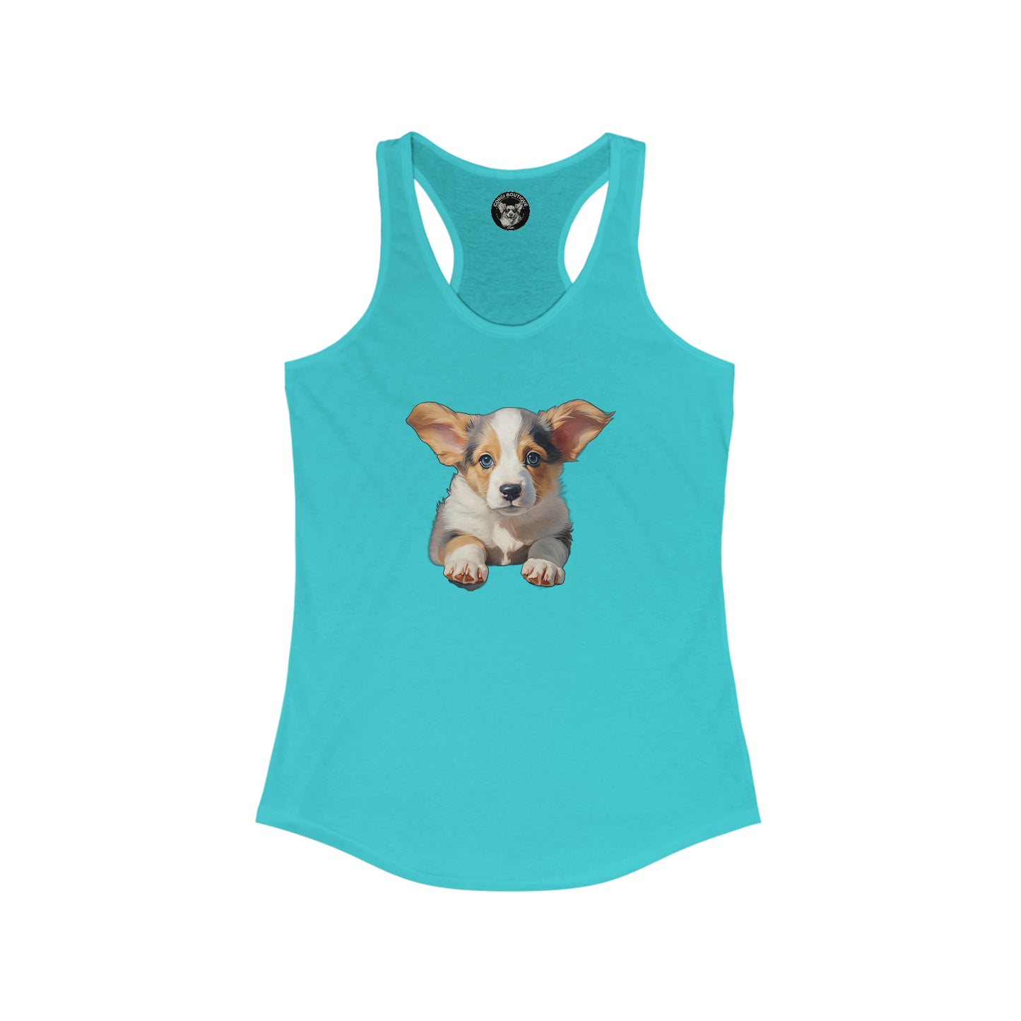Puppy Portrait - Racerback Tank