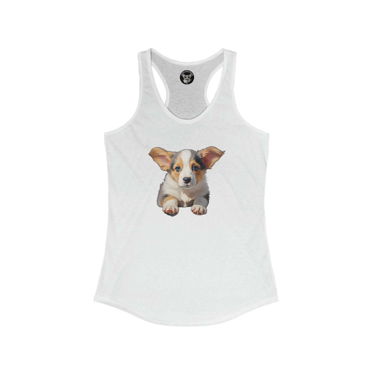 Puppy Portrait - Racerback Tank