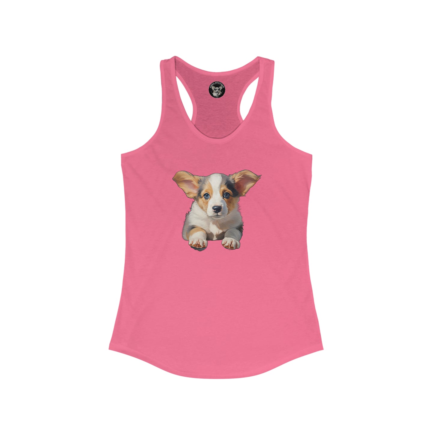 Puppy Portrait - Racerback Tank