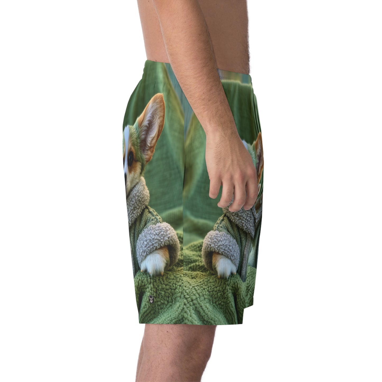 Grogu the Corgi Board Shorts