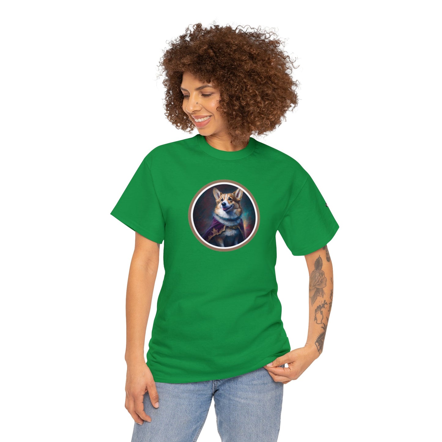 Corgi Royalty - Unisex Heavy Cotton Tee