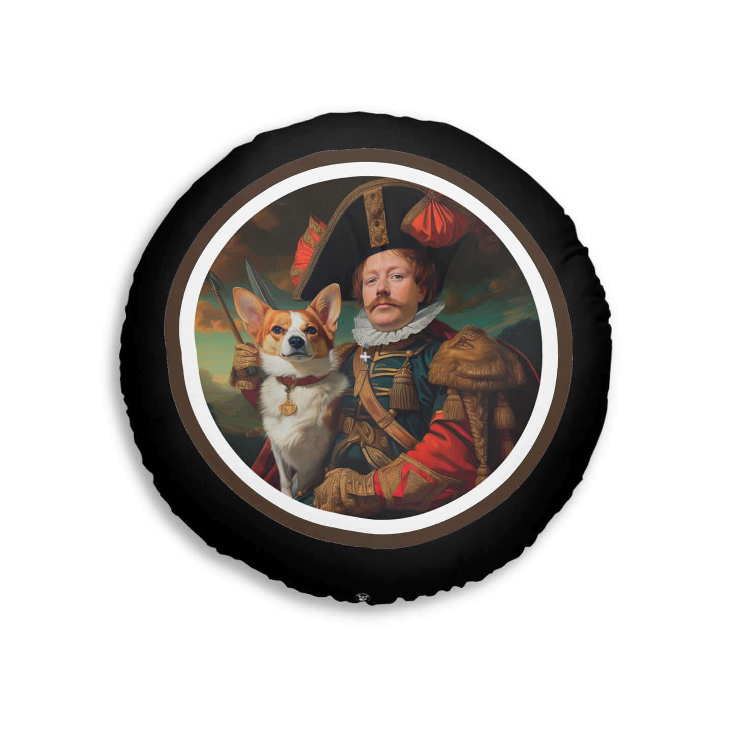 First Royal Corgi - Floor Pillow