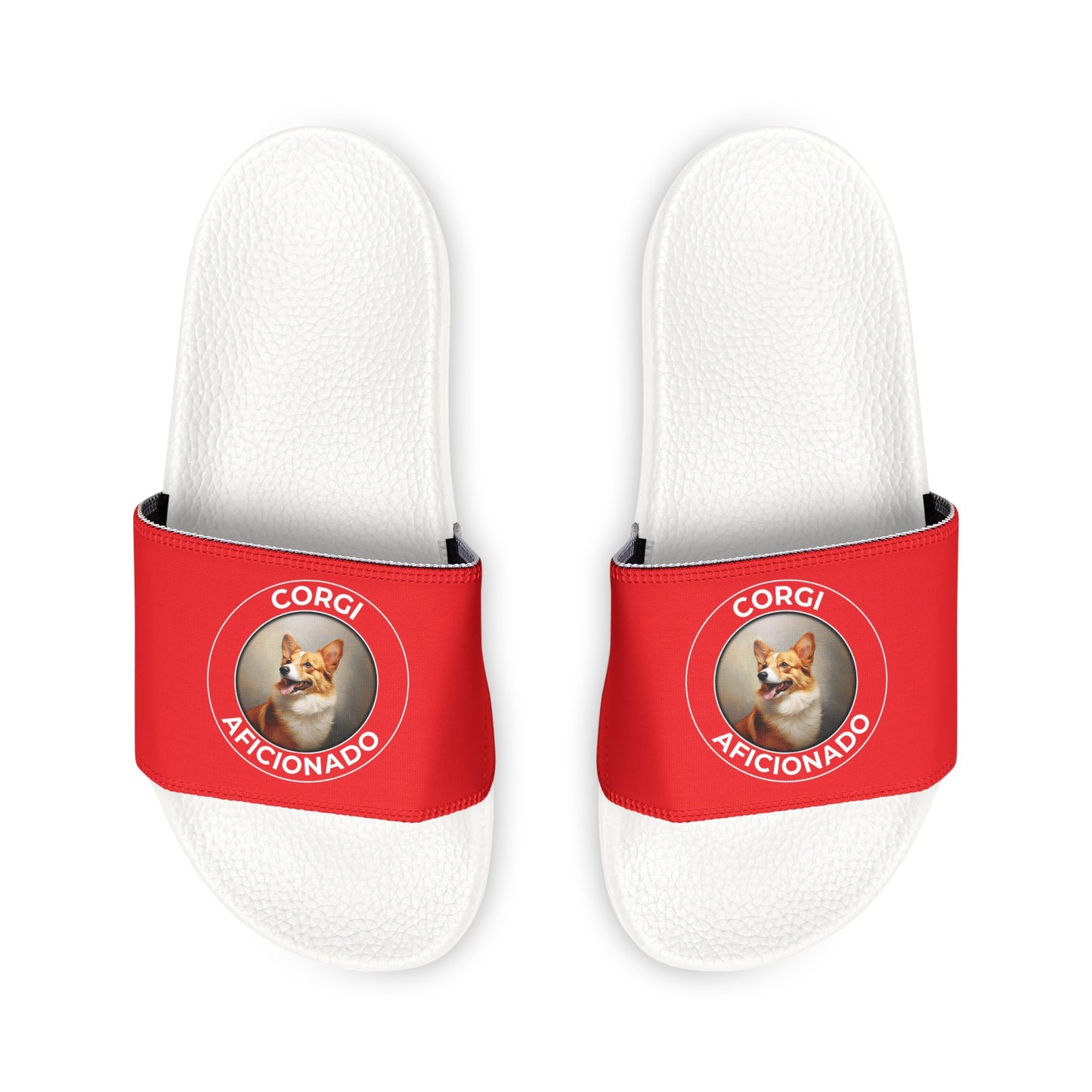 Corgi Aficionado - Men's Slide Sandals