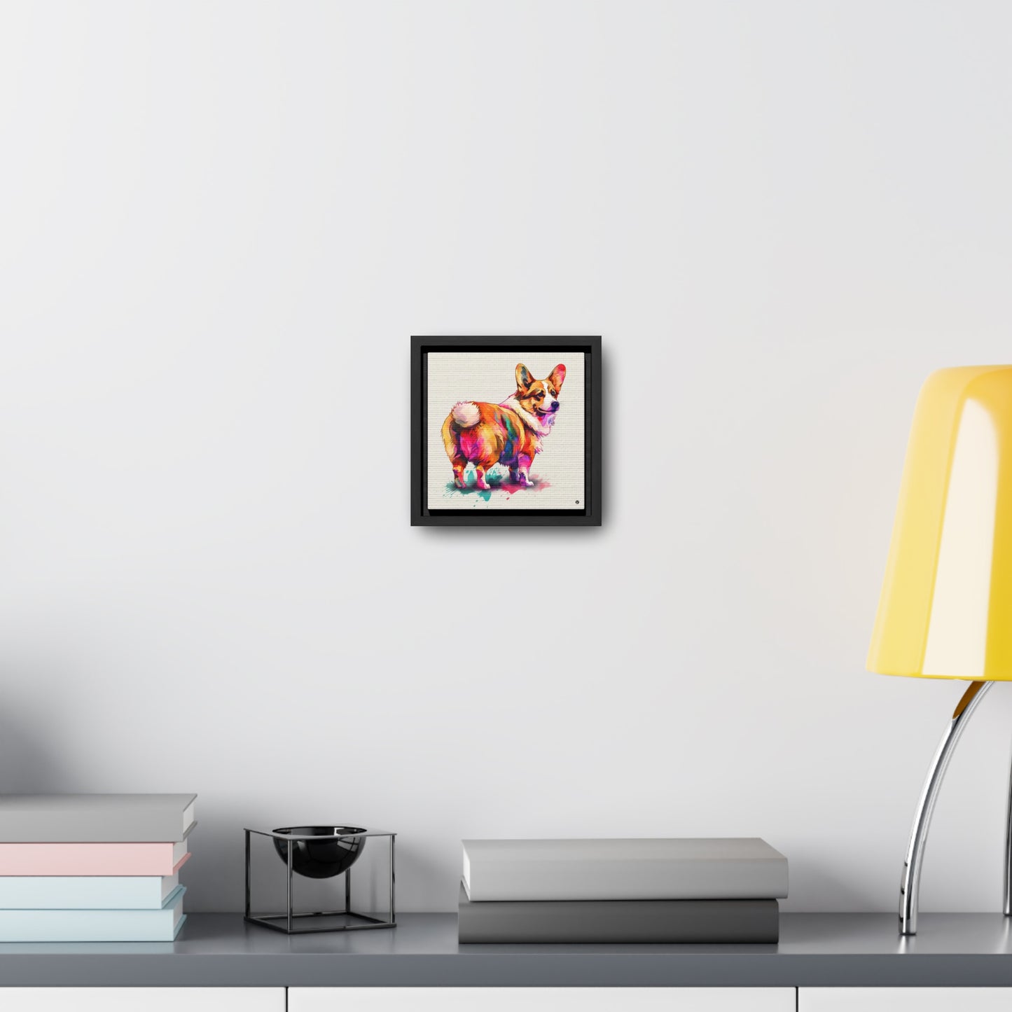 The Observer - Framed on Canvas