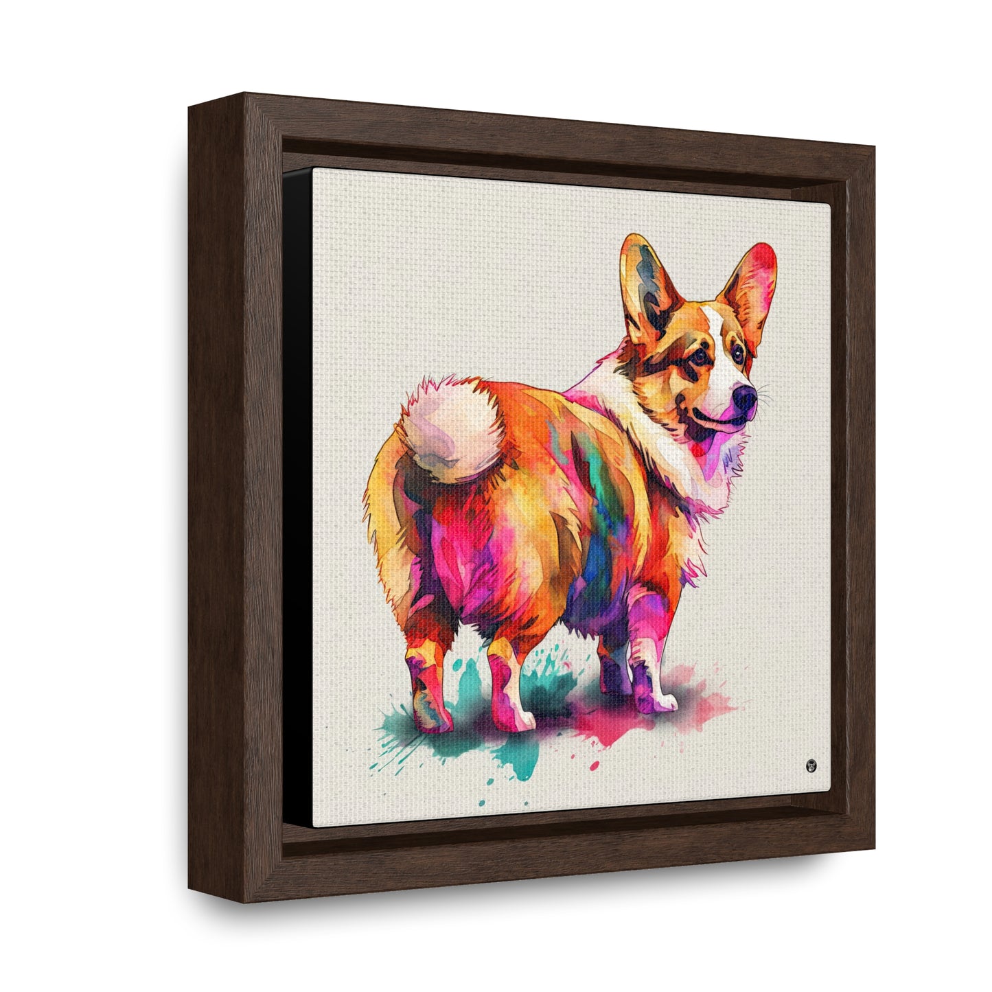 The Observer - Framed on Canvas