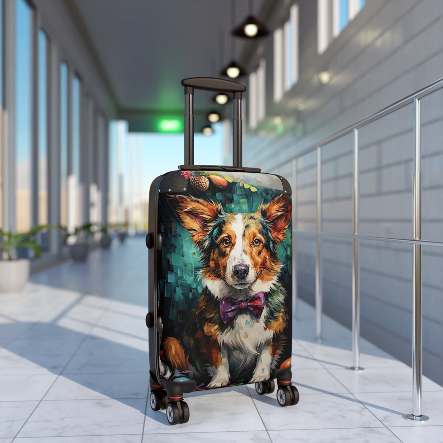 Formal Corgi - Suitcase