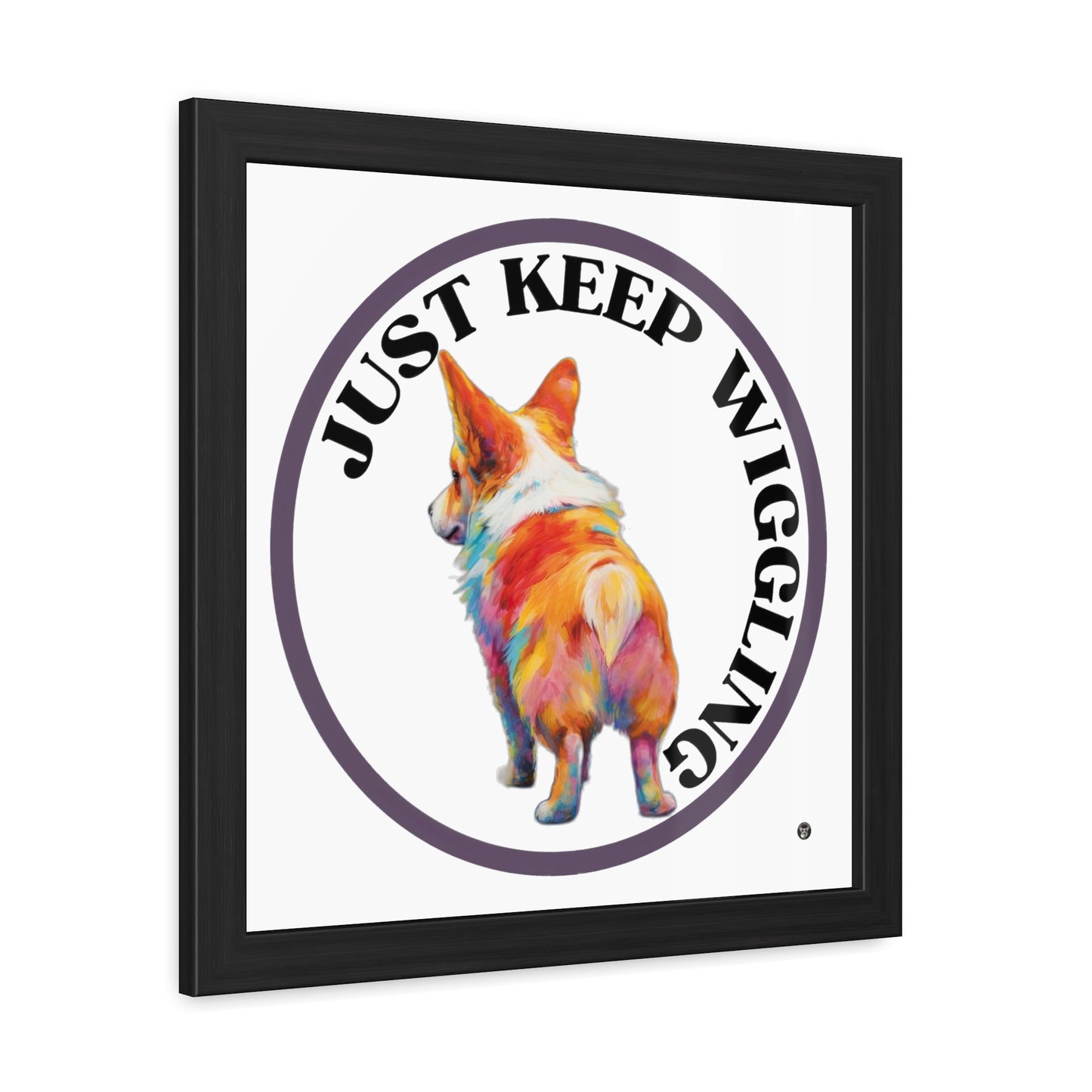 Just Keep Wiggling - Framed Print