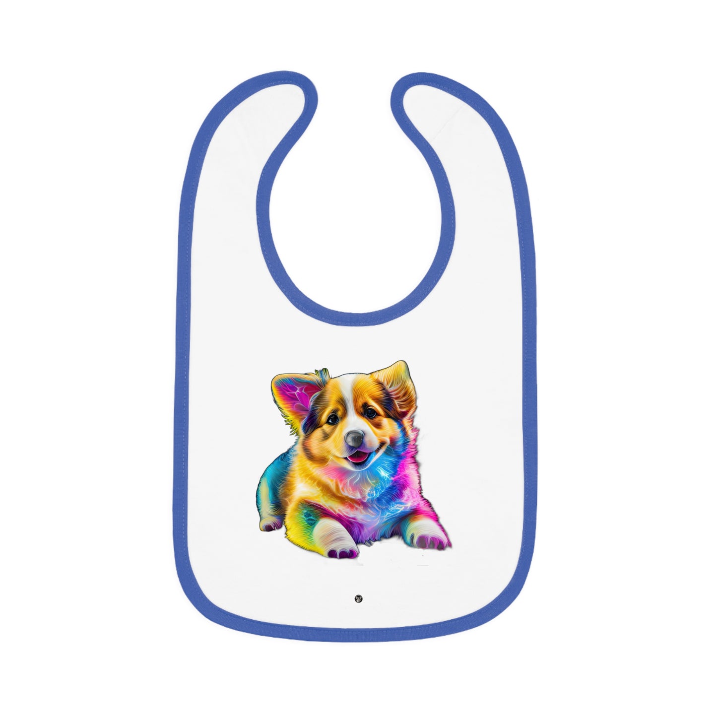 Colorful Corgi - Baby Bib