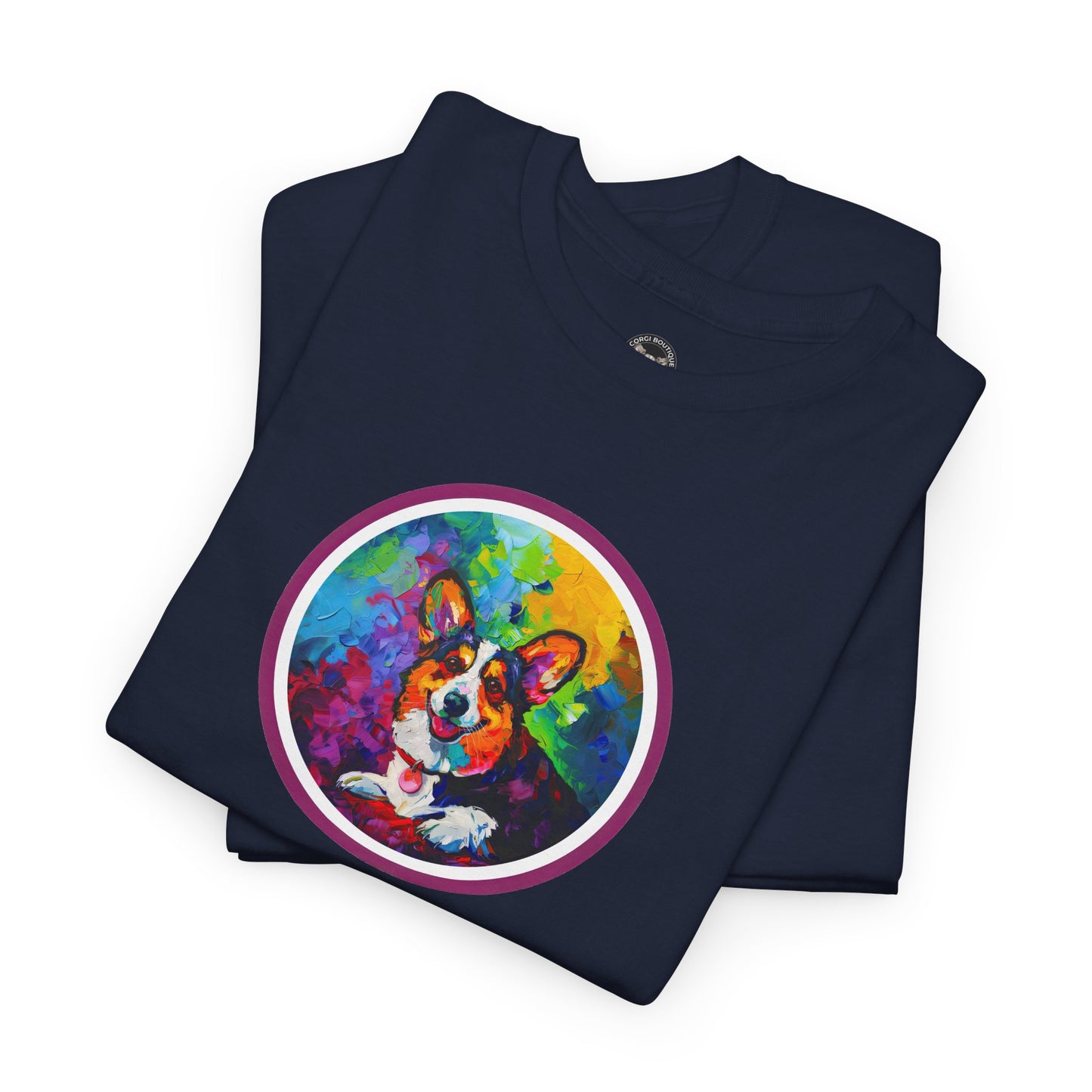 Colorful Cardigan - Unisex Heavy Cotton Tee