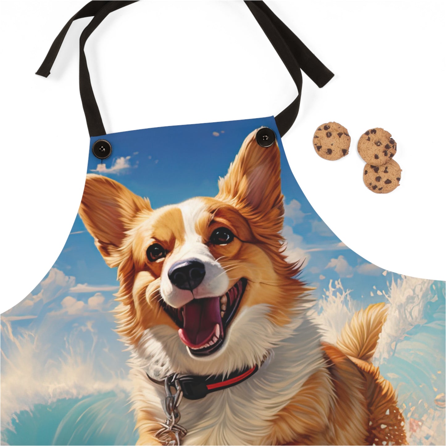 Cowabunga Corgi - Apron