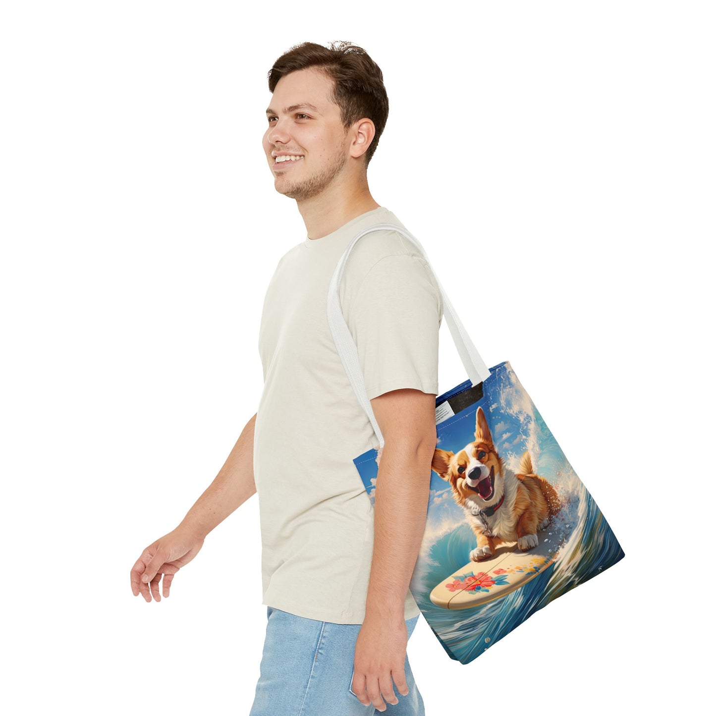 Cowabunga Corgi - Tote Bag