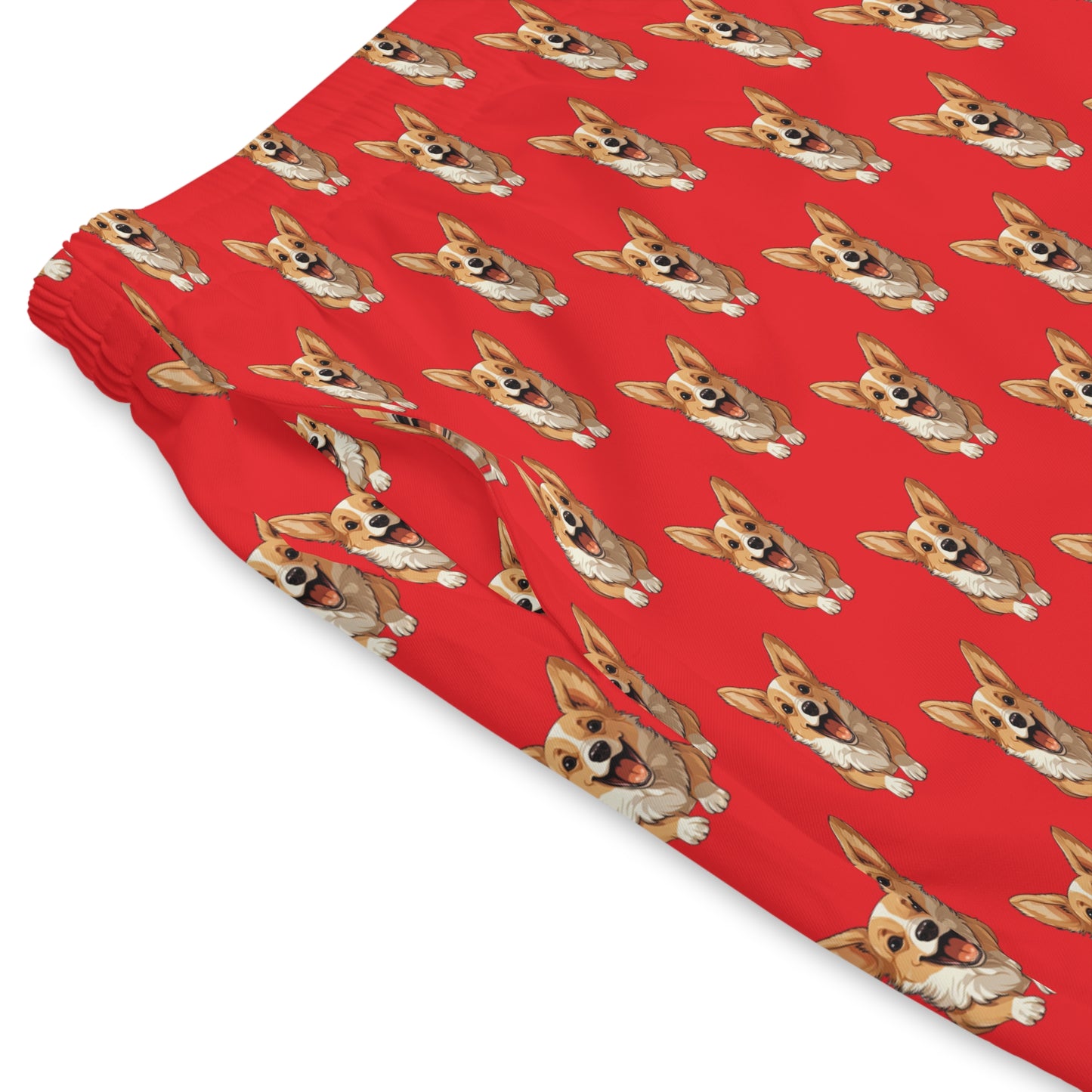 Corgi Cuteness Mosaic - Board Shorts