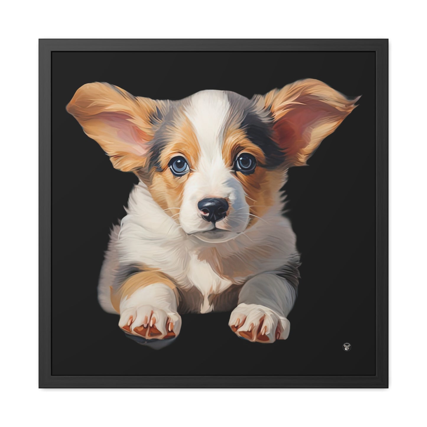 Puppy Portrait - Framed Print