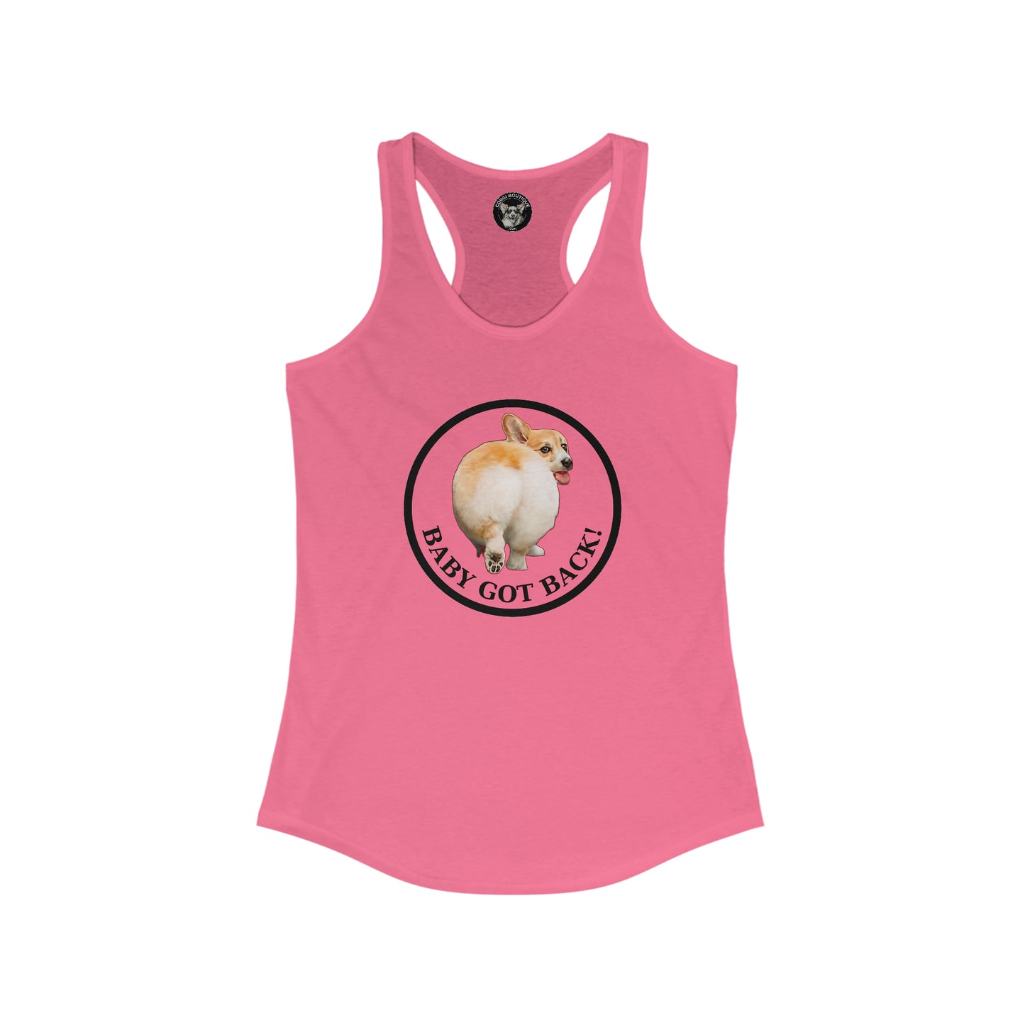 Baby Got Back - Racerback Tank
