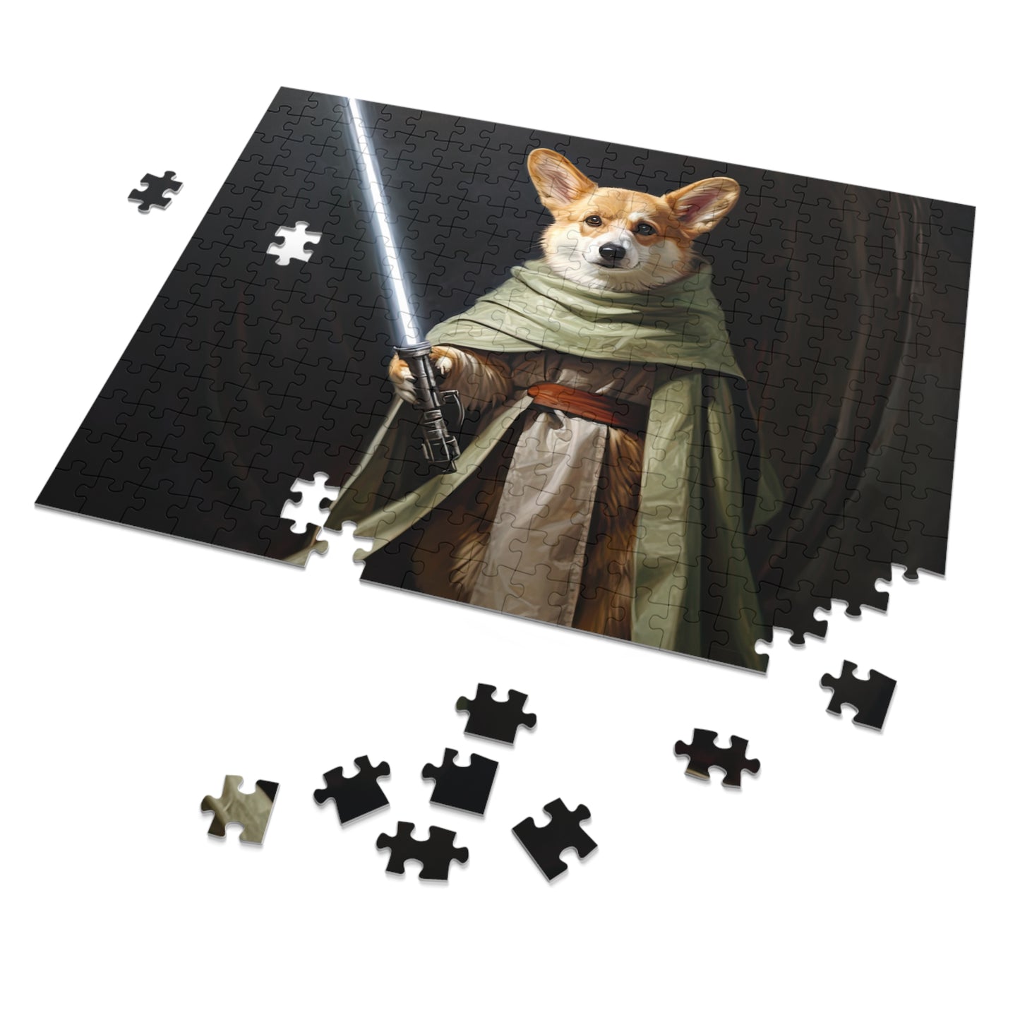 Jedi Corgi - Jigsaw Puzzle