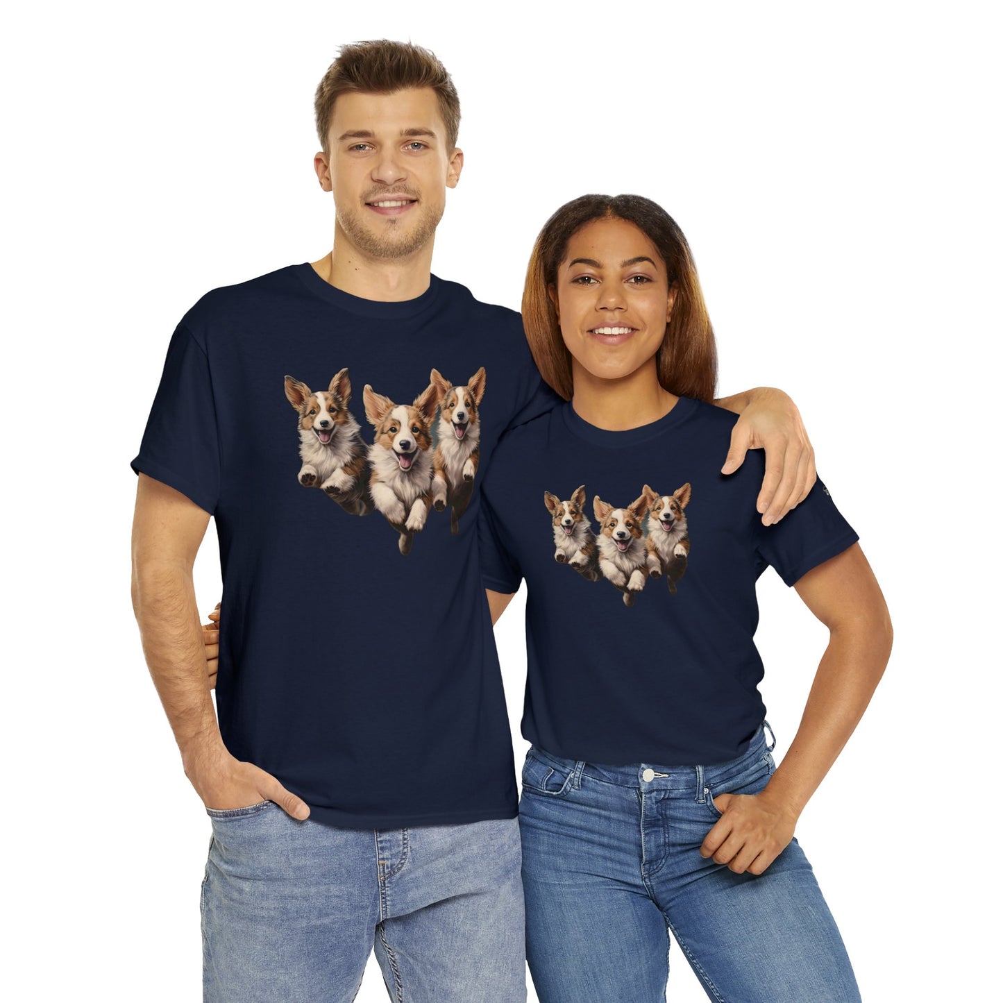 Corgi Enthusiasm - Unisex Heavy Cotton Tee
