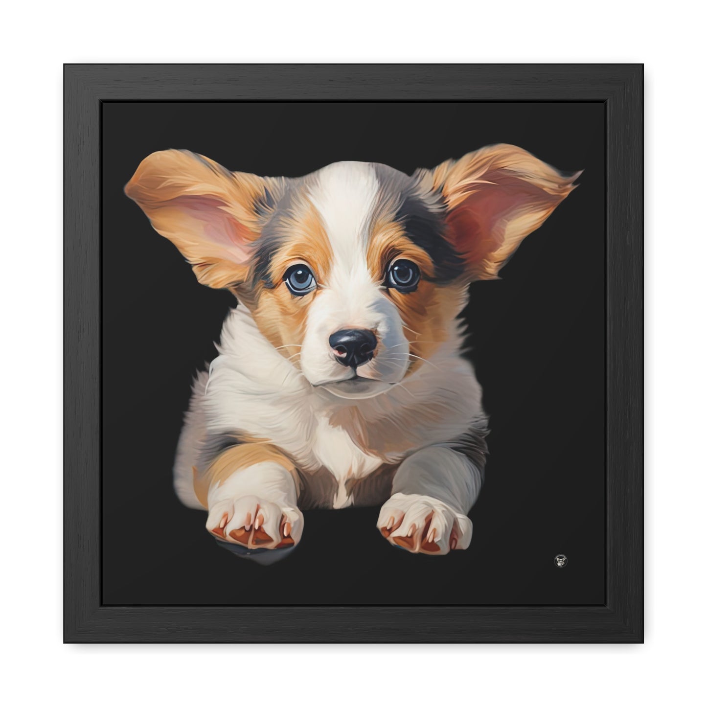 Puppy Portrait - Framed Print