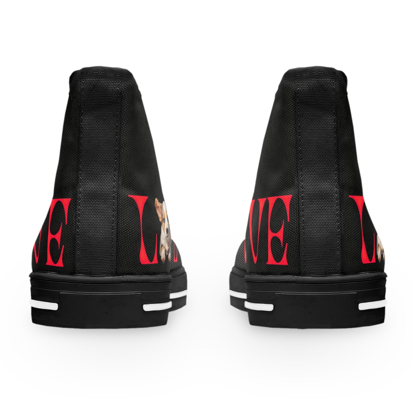 LOVE - Women's High Top Sneakers