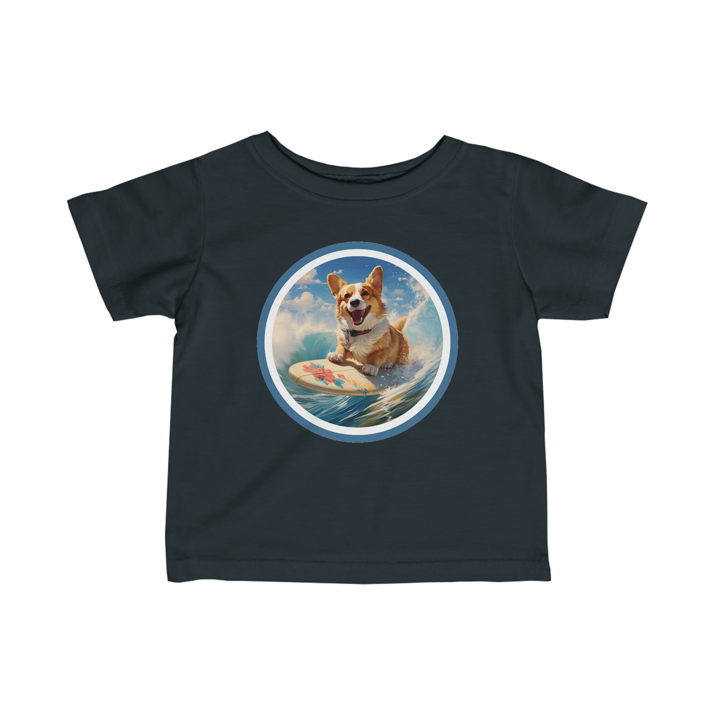 Cowabunga Corgi - Infant Tee