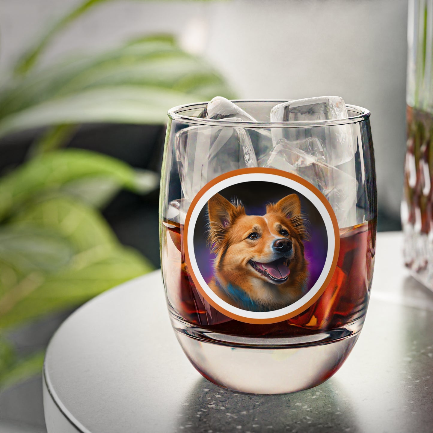Golden Corgi - Whiskey/Juice Glass