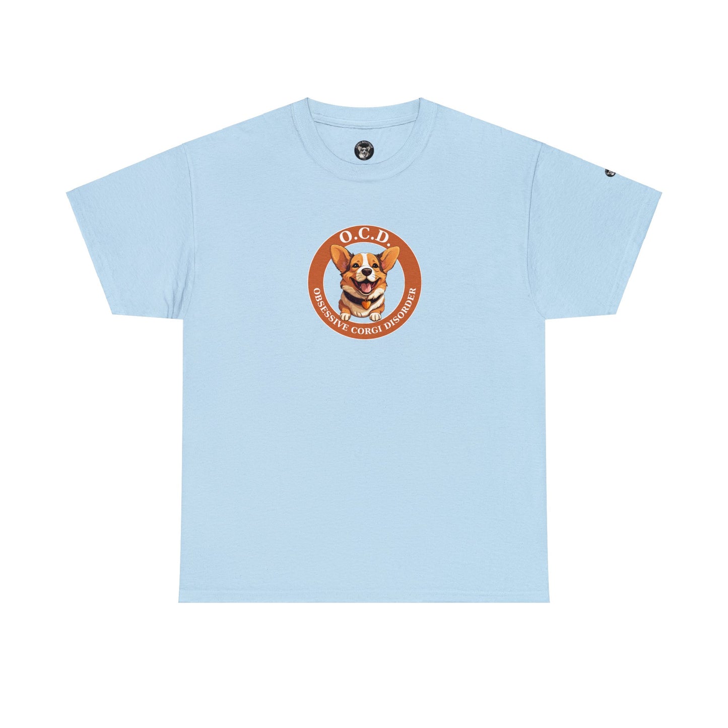 O.C.D. Obsessive Corgi Disorder - Unisex Heavy Cotton Tee