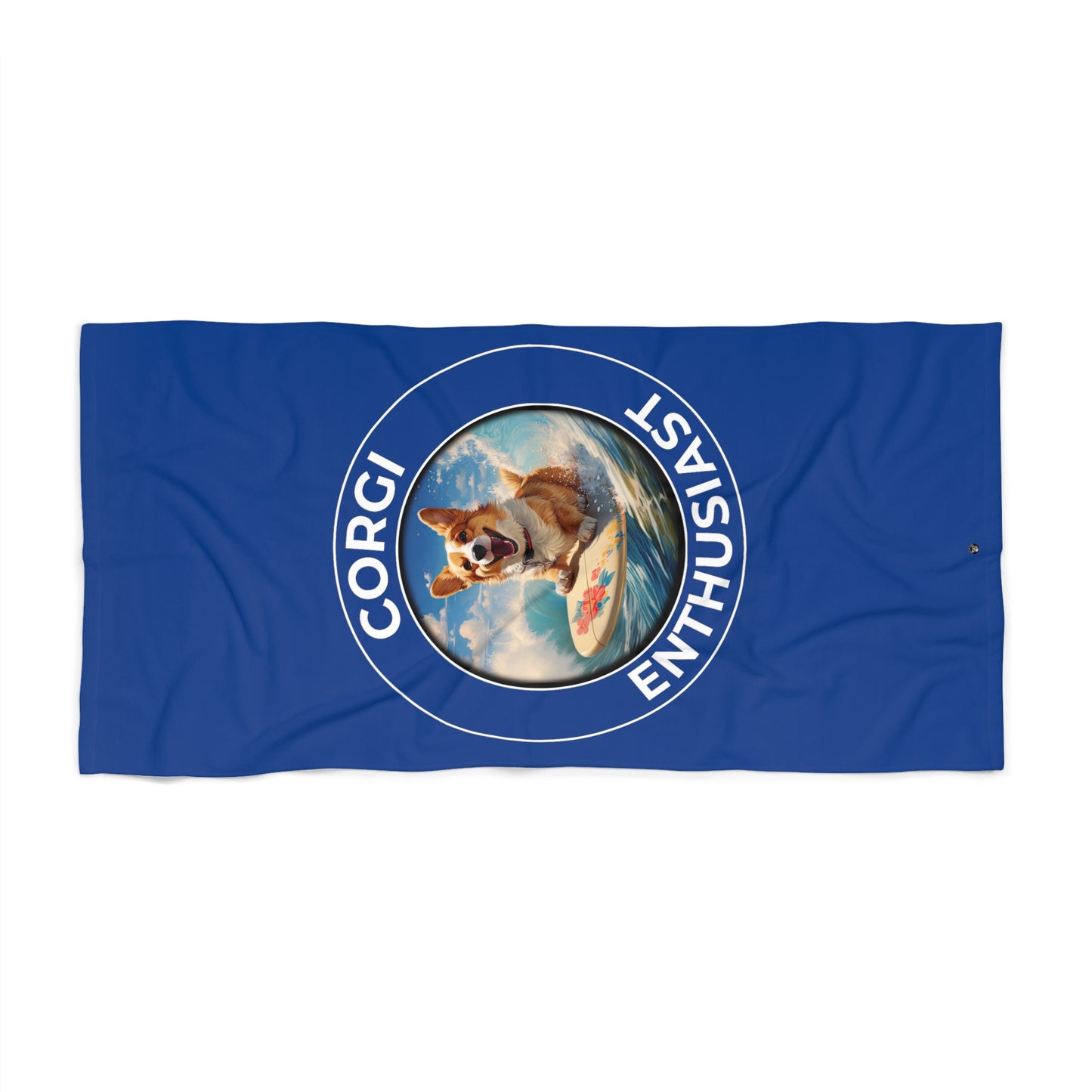 Corgi Enthusiast - Beach Towel