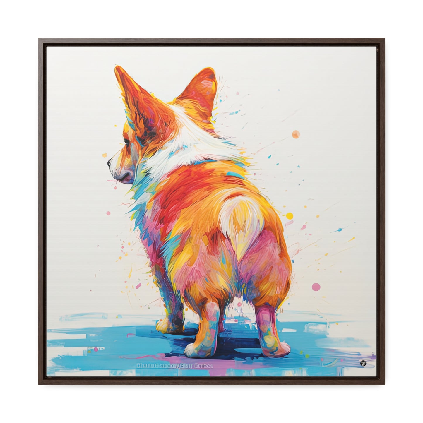 Rump Toast - Framed on Canvas