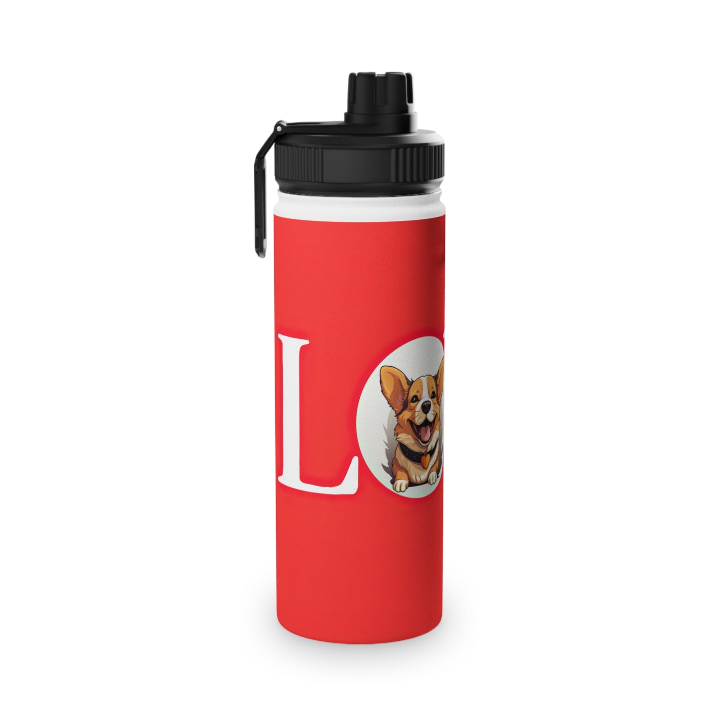 More Love - Water Bottle with Sport Lid