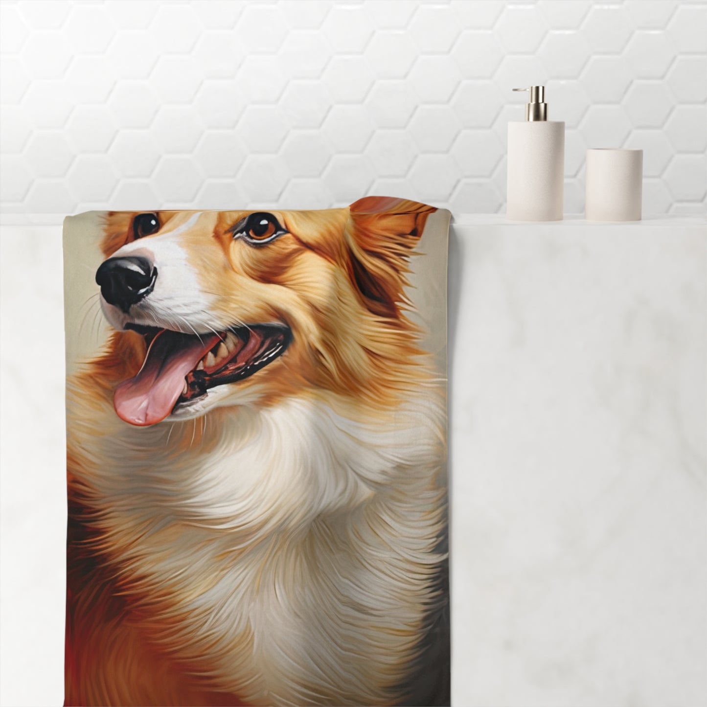 Pembroke Portrait - Bath Towel