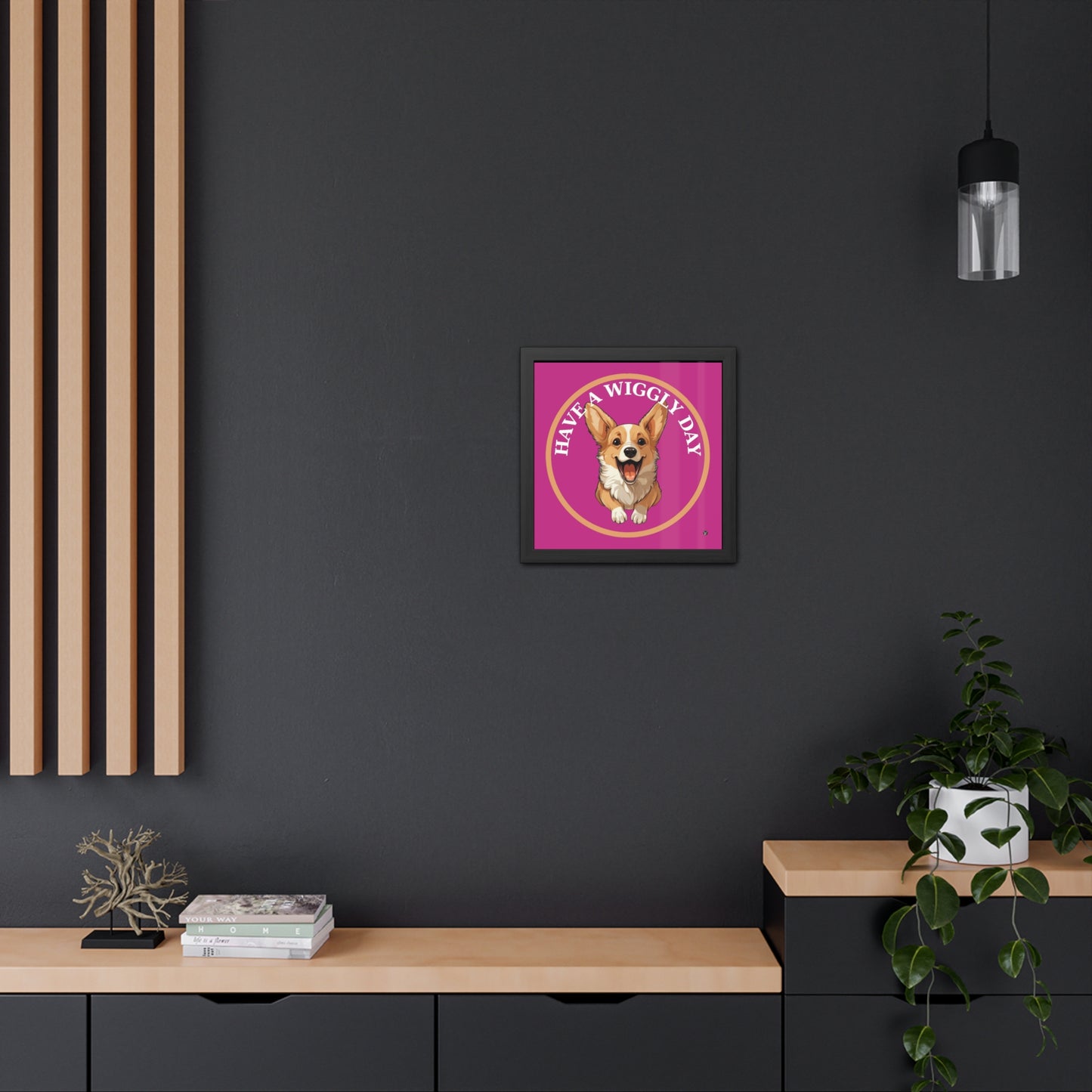 Have a Wiggly Day - Framed Print