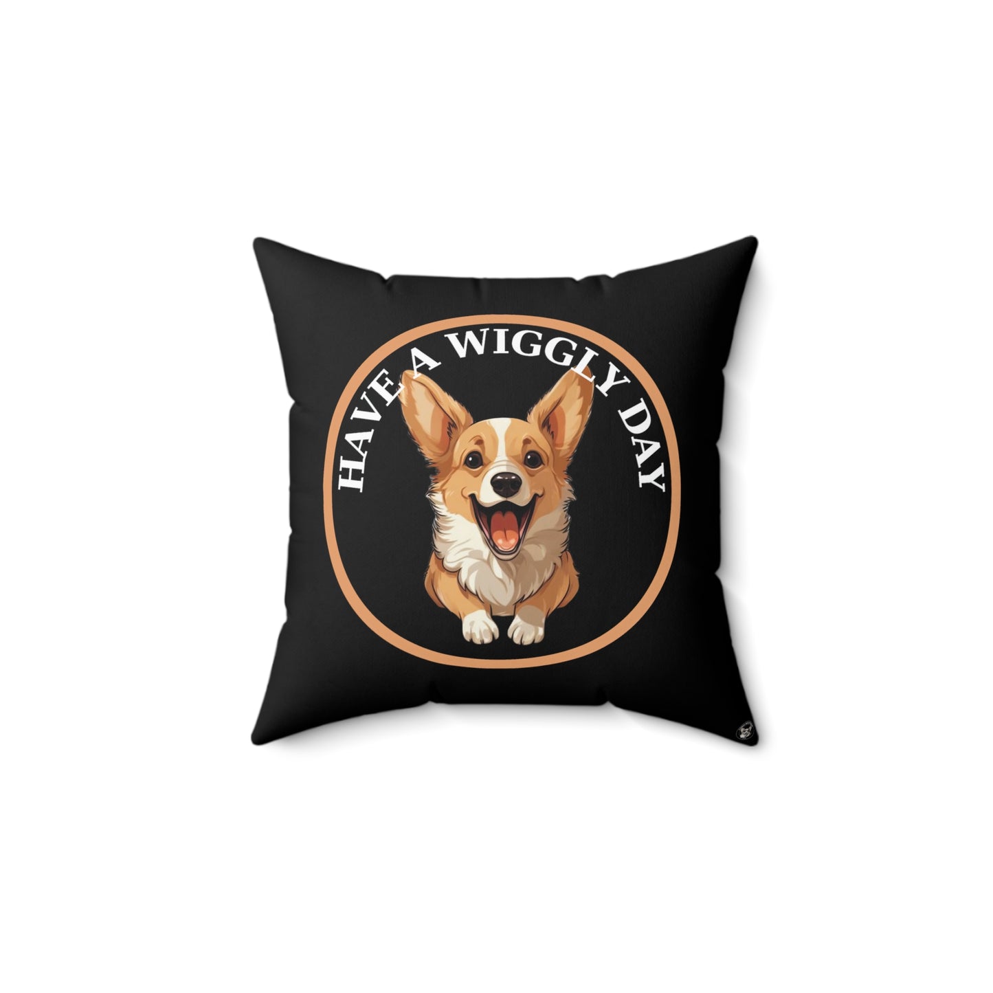 Have a Wiggly Day - Throw Pillow