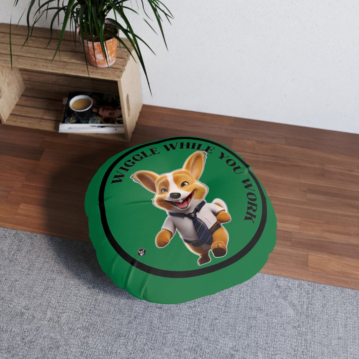 Wiggle While You Work - Floor Pillow