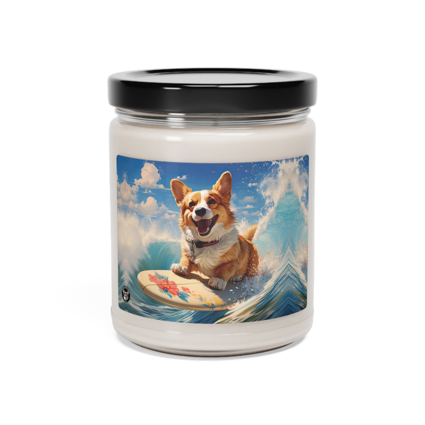 Cowabunga Corgi - Scented Soy Candle