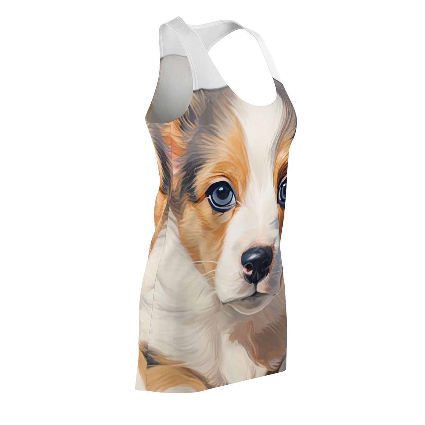 Puppy Dog Eyes - Racerback Dress