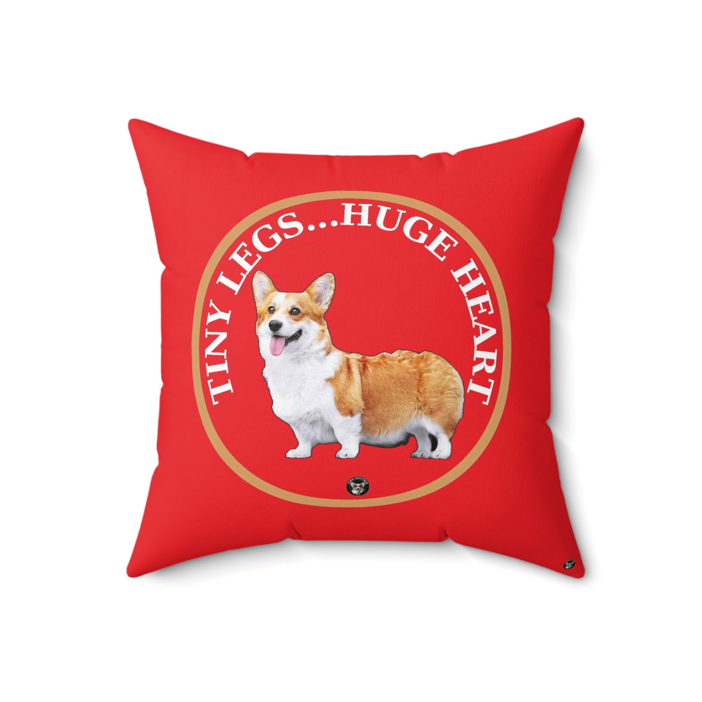 Tiny Legs...Huge Heart - Throw Pillow