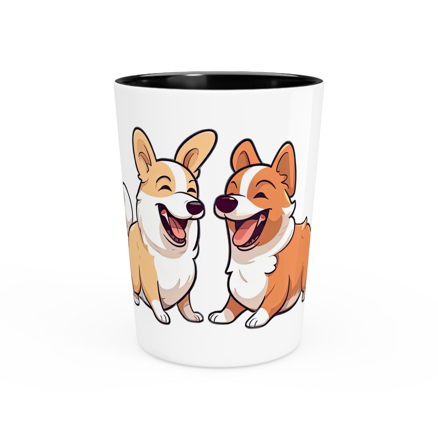 Corgi Couple - Espresso/Shot Glass