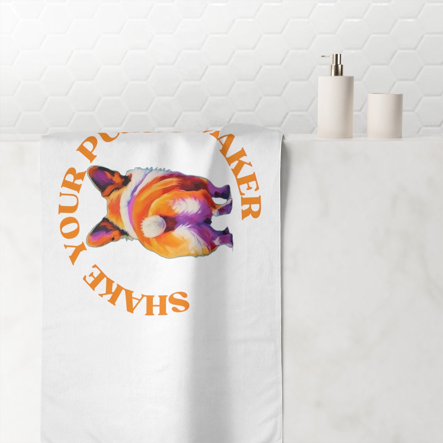 Shake Your Puppy Maker - Bath Towel
