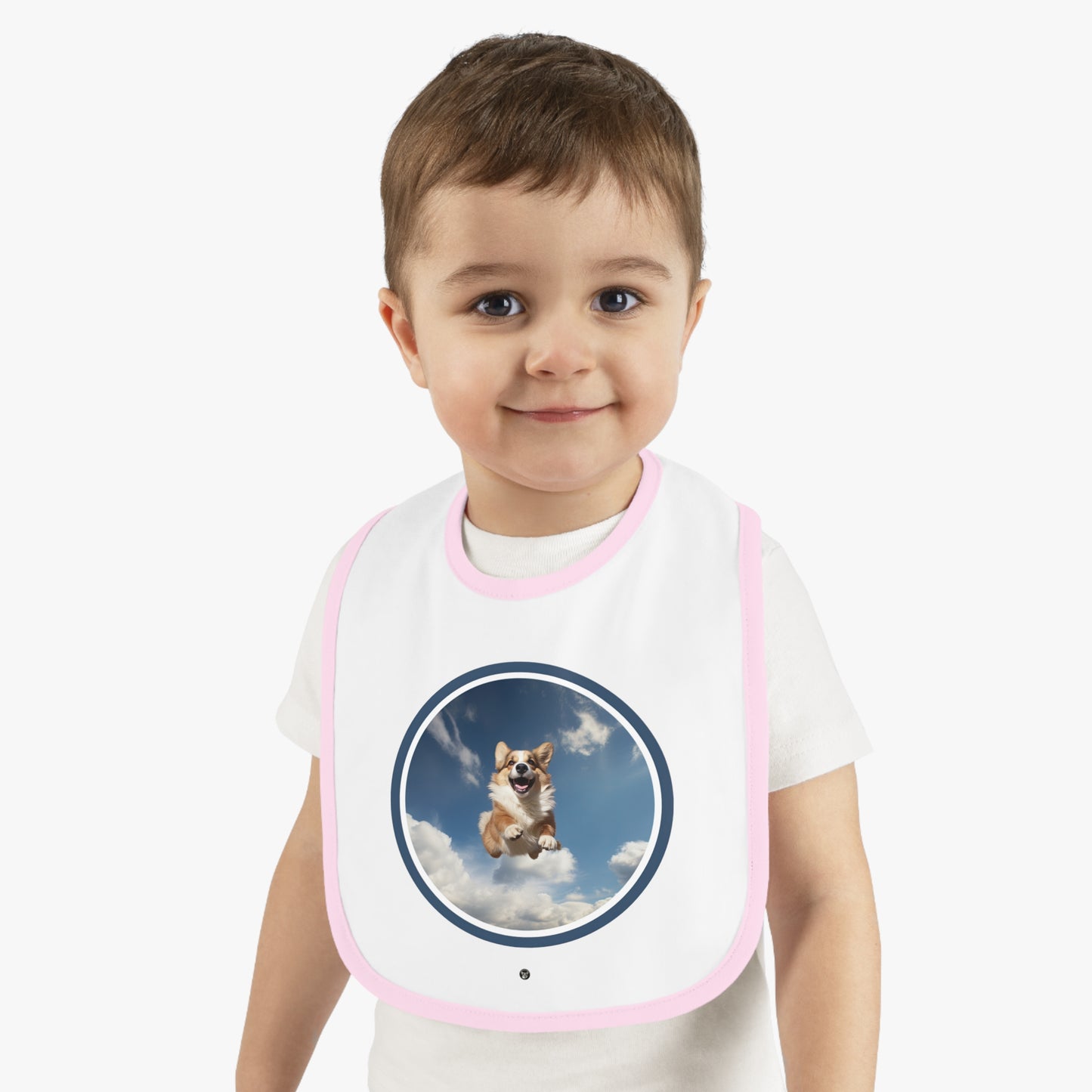Flying Corgi - Baby Bib