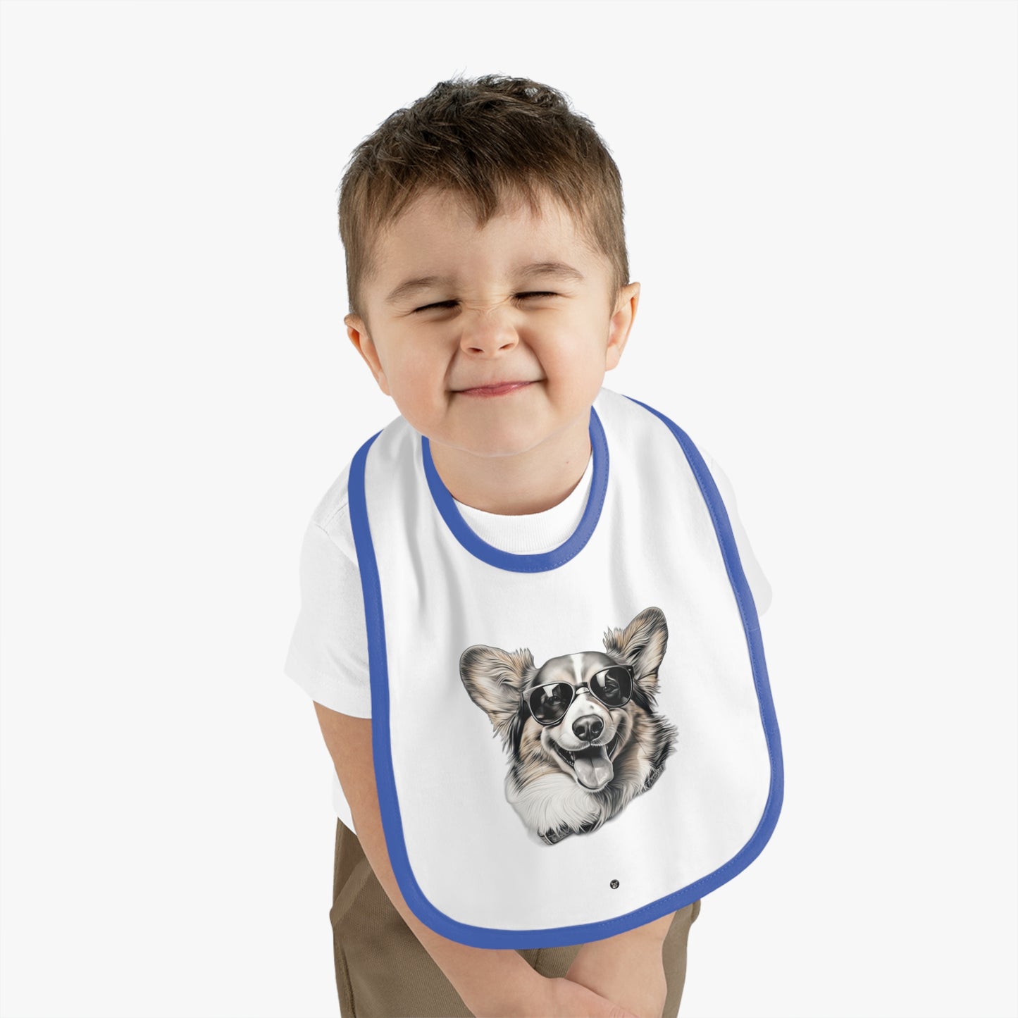 Corgi Cool - Baby Bib