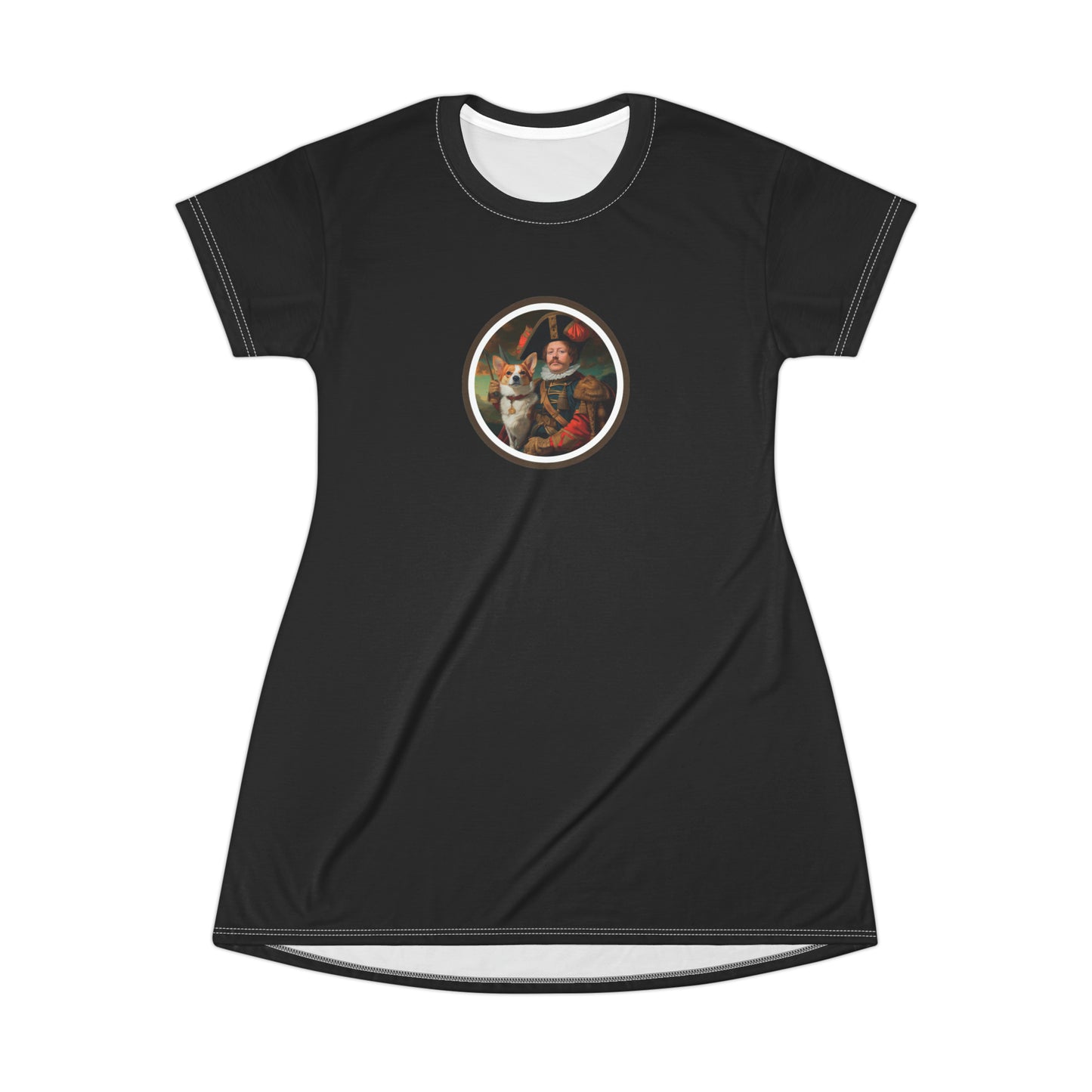 First Royal Corgi - T-Shirt Dress