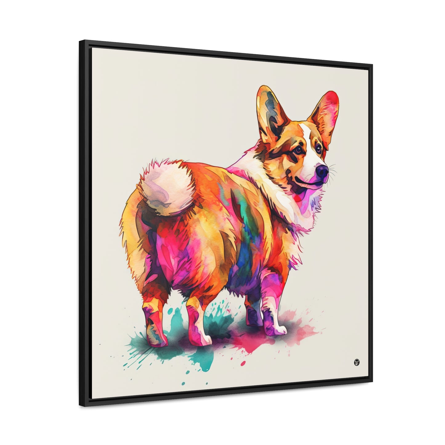 The Observer - Framed on Canvas