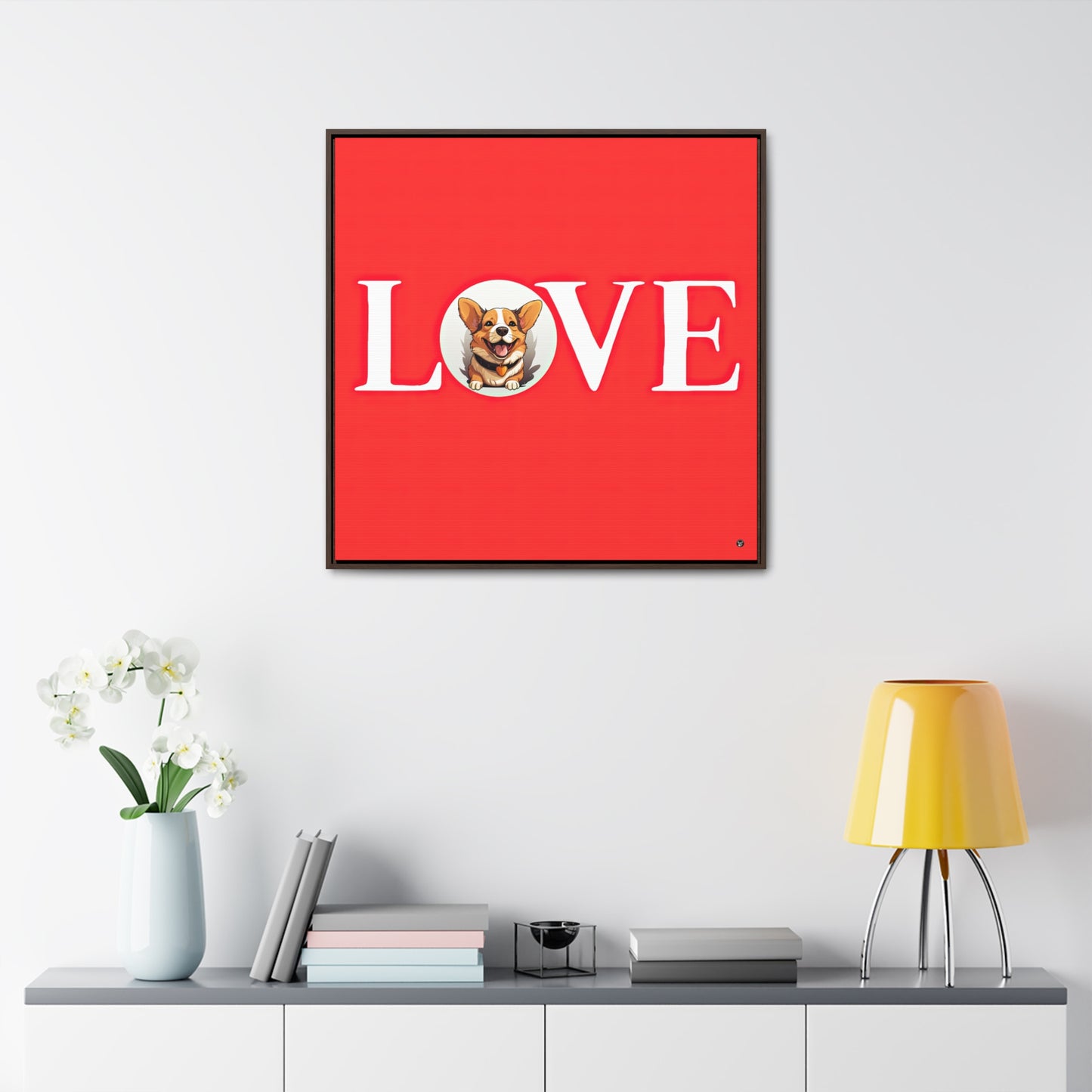 More Love - Framed on Canvas