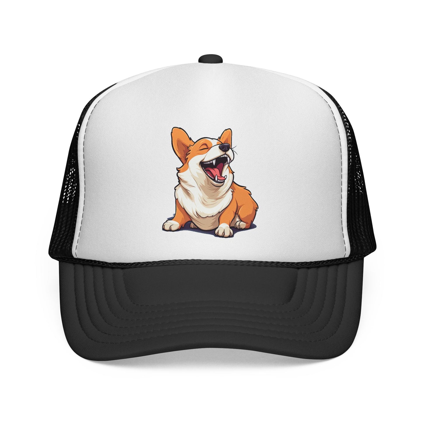 Comical Corgi Trucker