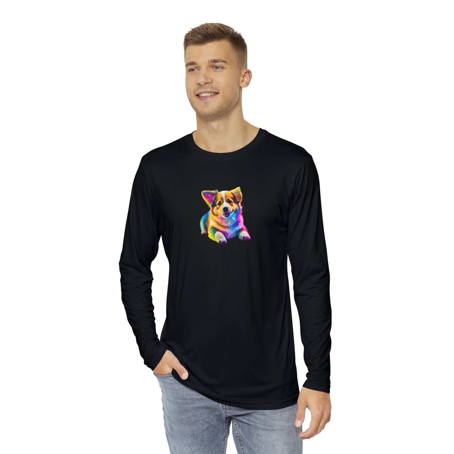 Colorful Corgi - Long Sleeve Shirt
