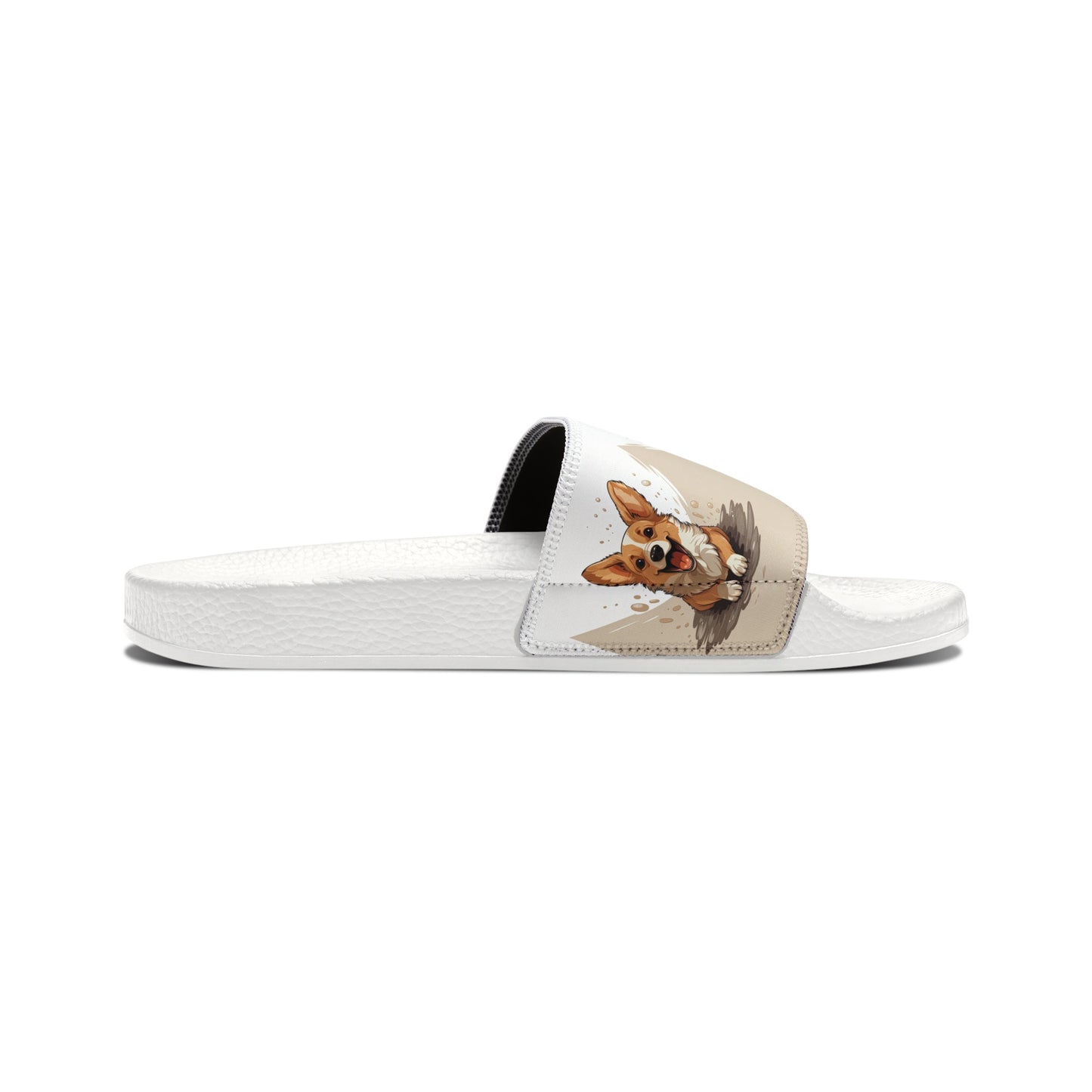 Corgi Cuteness - Men's Slide Sandals