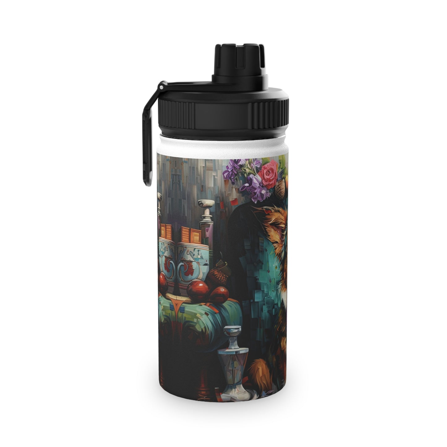 Formal Corgi - Water Bottle with Sport Lid