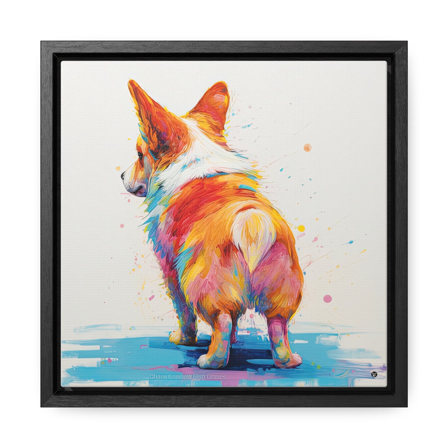 Rump Toast - Framed on Canvas