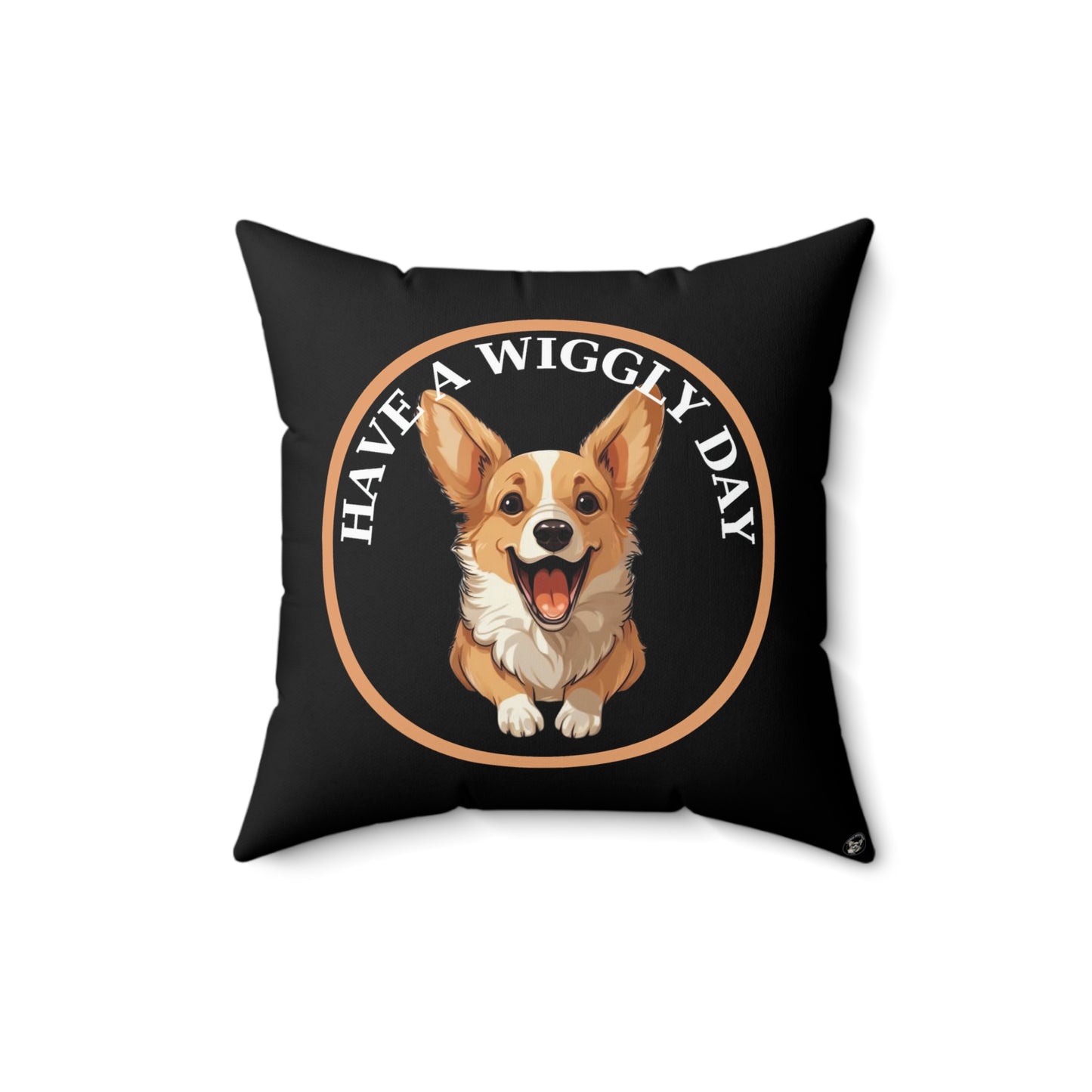 Have a Wiggly Day - Throw Pillow
